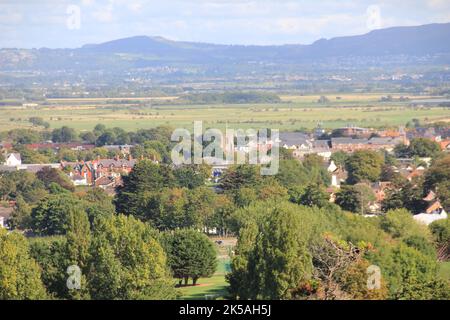 Gwrych Castle in Wales Stock Photo