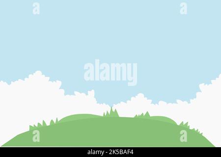 A nature landscape background illustration Stock Vector Image & Art - Alamy