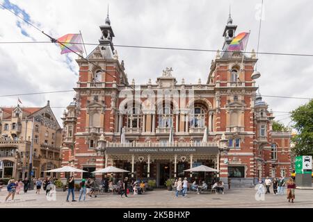 City Theater on Leidseplein in Amsterdam. Stock Photo