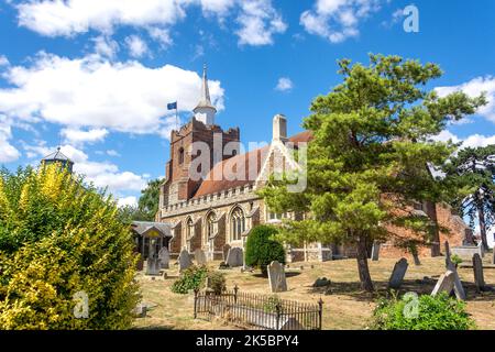 St Mary the Virgin Church, St Mary's Lane, Maldon, Essex, England, United Kingdom Stock Photo