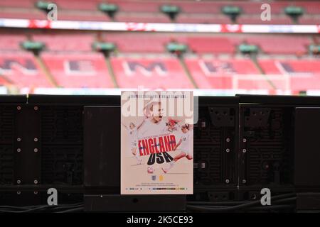 London, UK. 08th Oct, 2022. London, October 6th 2022 During the Women's International Friendly between England v USA, Wembley October (Karl W Newton/SPP) Credit: SPP Sport Press Photo. /Alamy Live News Stock Photo