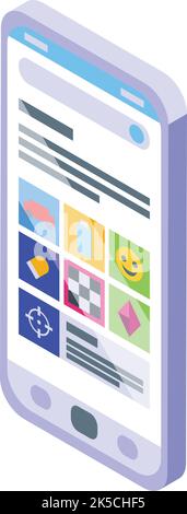 Choose game avatar icon isometric vector. Machine arcade. Team button Stock Vector