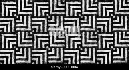 Black and white stripe grunge seamless pattern. White stripes on black  background. Hand drawn striped texture. Print for textile, fabric,  wallpaper pa Stock Photo - Alamy