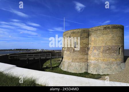 The Martello Tower, Aldeburgh town, Suffolk, East Anglia, England Stock Photo