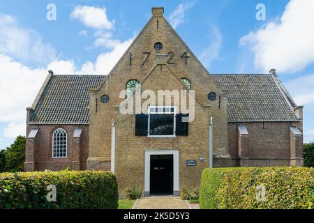 Netherlands, Texel, fishing village Oosterend, Maartenskerk Stock Photo
