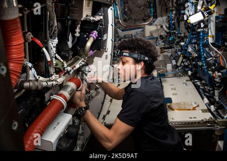 NASA astronaut Jessica Watkins of Expedition 67 services the Major ...