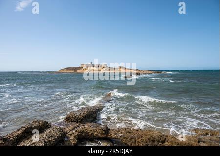 Panorama of the Island of the Currents Stock Photo