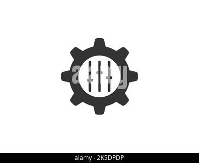 Setting, adaptation, change icon. Vector illustration. Stock Vector