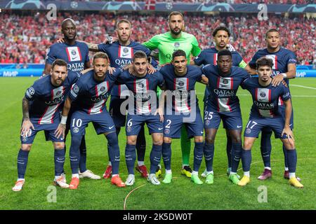 Marquinhos Nuno Mendes Vitinha Of Psg Celebrate The Victory Following