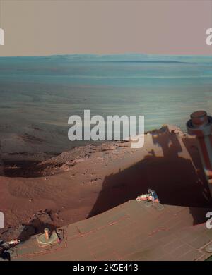 Mars Exploration Rover Opportunity Mission, Airbag Marks Stock Photo ...