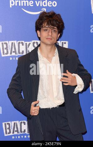 Rome, Italy. 07th Oct, 2022. Riccardo Suarez attends the red carpet of the movie 'Backstage-Dietro le quinte' at Cinema Adriano. Credit: SOPA Images Limited/Alamy Live News Stock Photo