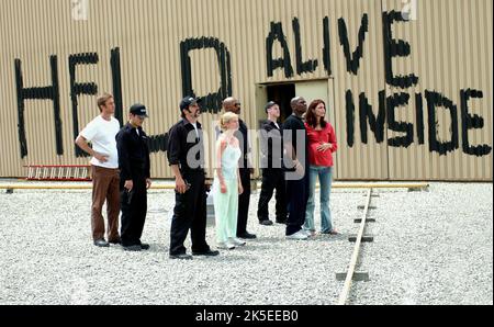 VING RHAMES, SARAH POLLEY, MEKHI PHIFER, LINDY BOOTH, DAWN OF THE DEAD, 2004 Stock Photo