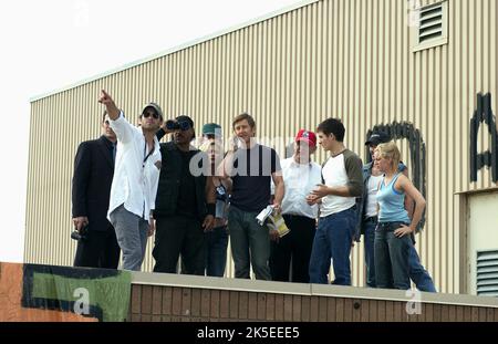 BURRELL,SNYDER,RHAMES,POIRIER,BANKS,WEBER,REID,ZEGERS,KELLY,POLLEY, DAWN OF THE DEAD, 2004 Stock Photo