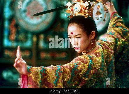 ZHANG ZIYI, HOUSE OF FLYING DAGGERS, 2004 Stock Photo