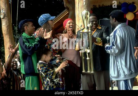 LIL' BOW WOW, GABBY SOLEIL, SOLANGE KNOWLES, VANESSA WILLIAMS, CEDRIC THE ENTERTAINER, JOHNSON FAMILY VACATION, 2004 Stock Photo