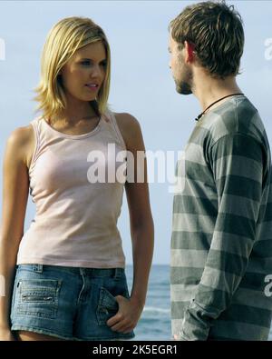 MAGGIE GRACE, DOMINIC MONAGHAN, LOST : SEASON 1, 2004 Stock Photo