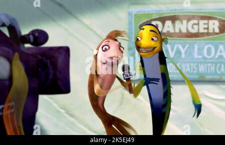 KATIE CURRENT, OSCAR, SHARK TALE, 2004 Stock Photo