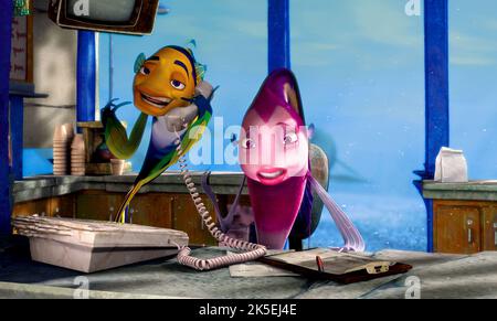 OSCAR, ANGIE, SHARK TALE, 2004 Stock Photo - Alamy