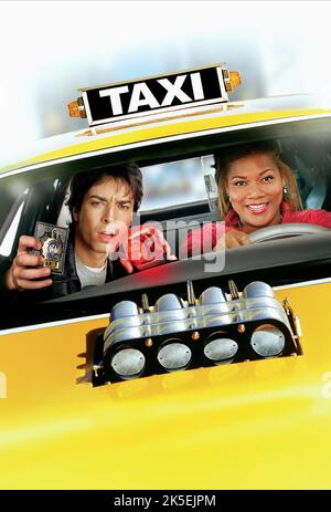 JIMMY FALLON, QUEEN LATIFAH, TAXI, 2004 Stock Photo - Alamy