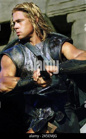 BRAD PITT, TROY, 2004 Stock Photo