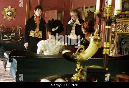 JONATHAN RHYS MEYERS, JIM BROADBENT, VANITY FAIR, 2004 Stock Photo