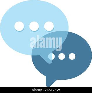 glassmorphism text balloons Stock Vector