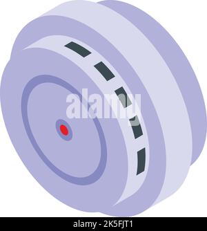 fire alarm system isometric icon vector illustration Stock Vector Image ...