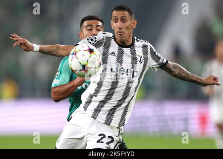 Mohammad Abu Fani of Maccabi Haifa during the UEFA Champions League