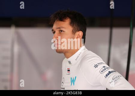 Suzuka, Japan. 08th Oct, 2022. 8th October 2022; Suzuka Circuit, Ino, Suzuka City, Mie Prefecture, Japan: FIA F1 Grand Prix of Japan, qualification day; Williams Racing, Alex Albon Credit: Action Plus Sports Images/Alamy Live News Stock Photo