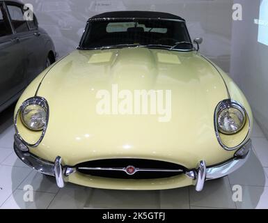 E Type Jaguar Stock Photo