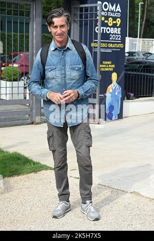 Rome, Italy. 08th Oct, 2022. Stefano Pantano attends the Tennis & Friends event for prevention days organized in collaboration with the Gemelli Polyclinic at Foro Italico. Credit: SOPA Images Limited/Alamy Live News Stock Photo