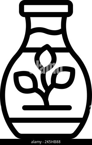 Croatia vase icon outline vector. City skyline. Travel building Stock Vector