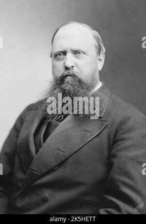 Othniel Charles Marsh (1831 – 1899) American professor of Paleontology in Yale College and President of the National Academy of Sciences. Stock Photo