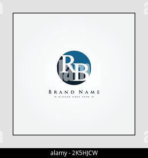 R B, RB Initial Letter Logo design vector template, Graphic Alphabet ...