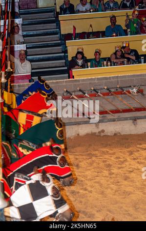 medieval times, toronto,canada Stock Photo