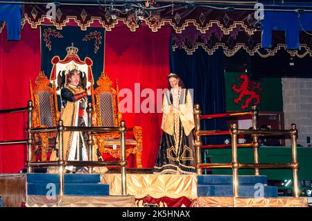 medieval times, toronto,canada Stock Photo