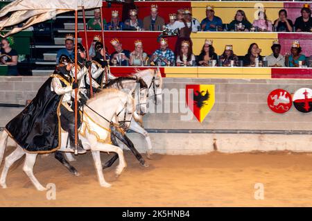 medieval times, toronto,canada Stock Photo