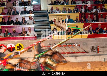 medieval times, toronto,canada Stock Photo