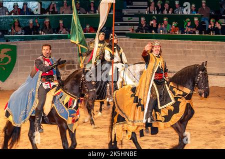 medieval times, toronto,canada Stock Photo