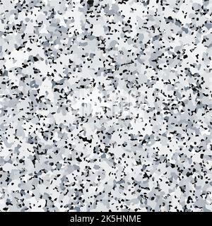 Terrazzo texture. Not seamless pattern. Abstract imitation of mosaic surface from granite or marble particles. Colored spots randomly arranged on whit Stock Vector