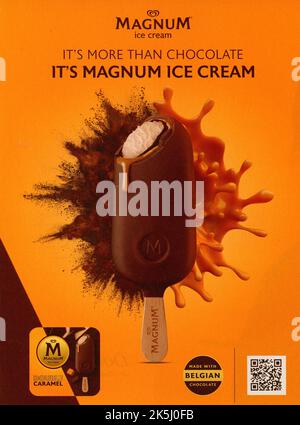 magnum ice cream ad