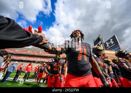 Excitement, a lot of tears': Maryland offensive lineman Jaelyn