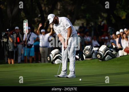 Jon Rahm of Spain during the Acciona Open Espana 2022 on October 7, 2022 at Club de Campo de Madrid in Madrid, Spain - Photo: Oscar J Barroso/DPPI/LiveMedia Stock Photo