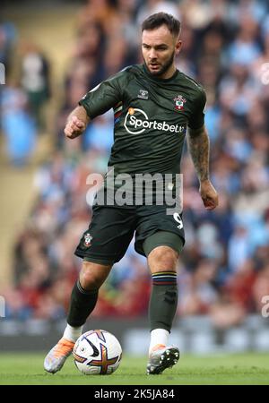 Adam Armstrong 9# of Southampton Football Club claps fans as he comes ...
