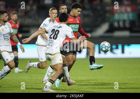 NIJMEGEN - (lr) Nathan Tjoe-A-On or sbv Excelsior, Elayis Tavsan or NEC ...