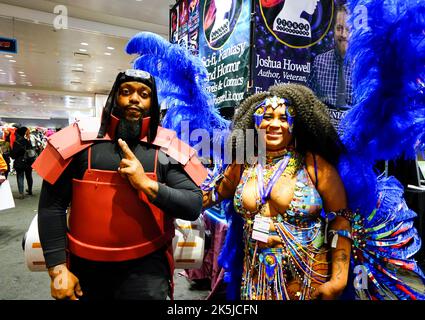 New York, USA. 8th Oct 2022. 10/0802022 New York City, NY Comic Con New York City, held at the Jacob Javitz Center in New York City, Saturday, October 8, 2022. Photo by Jennifer Graylock-Alamy News Stock Photo