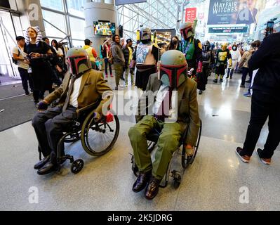 New York, USA. 8th Oct 2022. 10/0802022 New York City, NY Comic Con New York City, held at the Jacob Javitz Center in New York City, Saturday, October 8, 2022. Photo by Jennifer Graylock-Alamy News Stock Photo