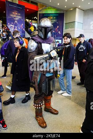 New York, USA. 8th Oct 2022. 10/0802022 New York City, NY Comic Con New York City, held at the Jacob Javitz Center in New York City, Saturday, October 8, 2022. Photo by Jennifer Graylock-Alamy News Stock Photo