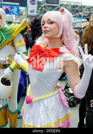 New York, USA. 8th Oct 2022. 10/0802022 New York City, NY Comic Con New York City, held at the Jacob Javitz Center in New York City, Saturday, October 8, 2022. Photo by Jennifer Graylock-Alamy News Stock Photo