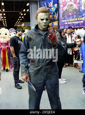 New York, USA. 8th Oct 2022. 10/0802022 New York City, NY Comic Con New York City, held at the Jacob Javitz Center in New York City, Saturday, October 8, 2022. Photo by Jennifer Graylock-Alamy News Stock Photo